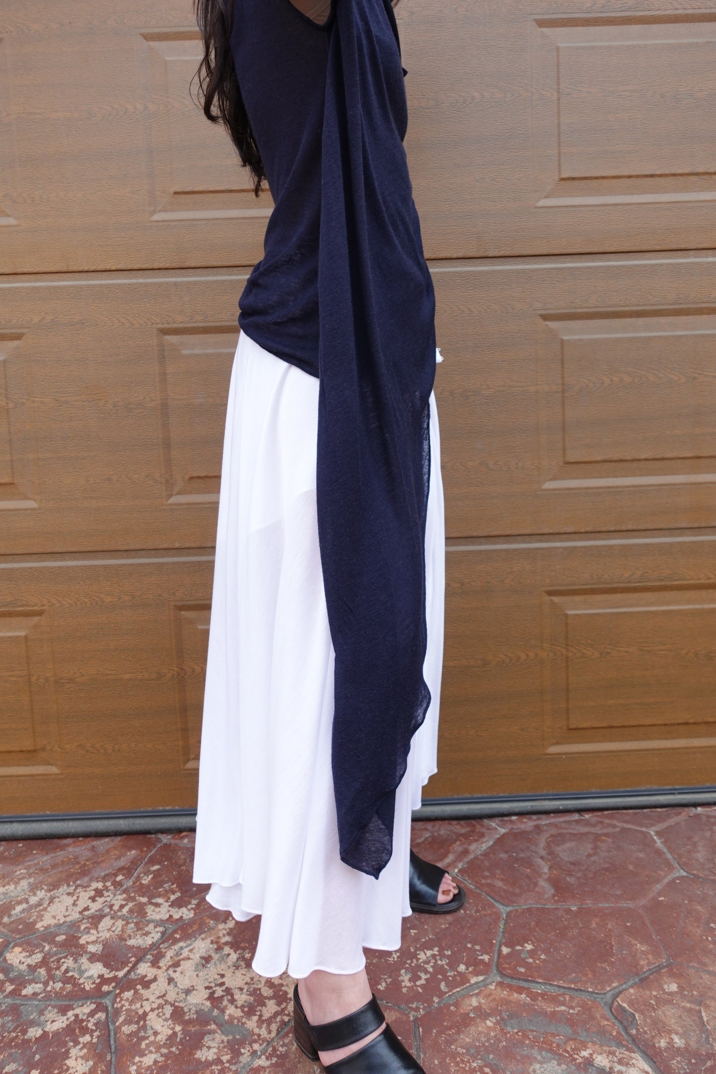 DRAPE 005 'Draped Dramatic Jersey Top'