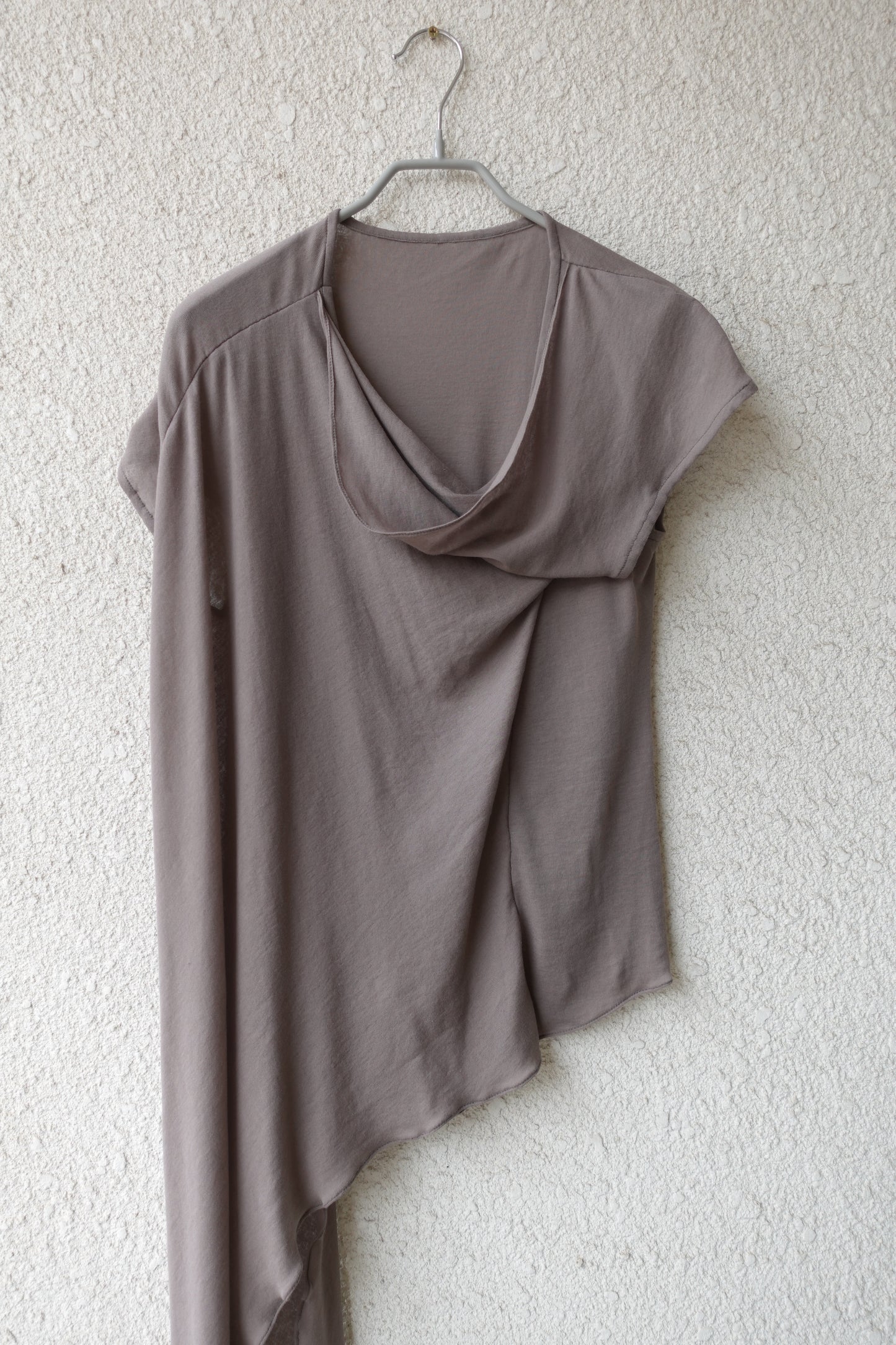 DRAPE 005 'Draped Dramatic Jersey Top'
