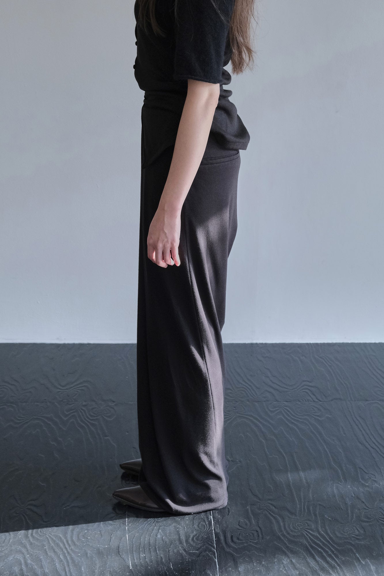 DRAPE 012 'Soft Folds Rib Skirt'