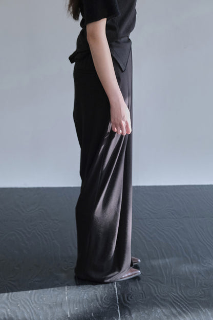 DRAPE 012 'Soft Folds Rib Skirt'