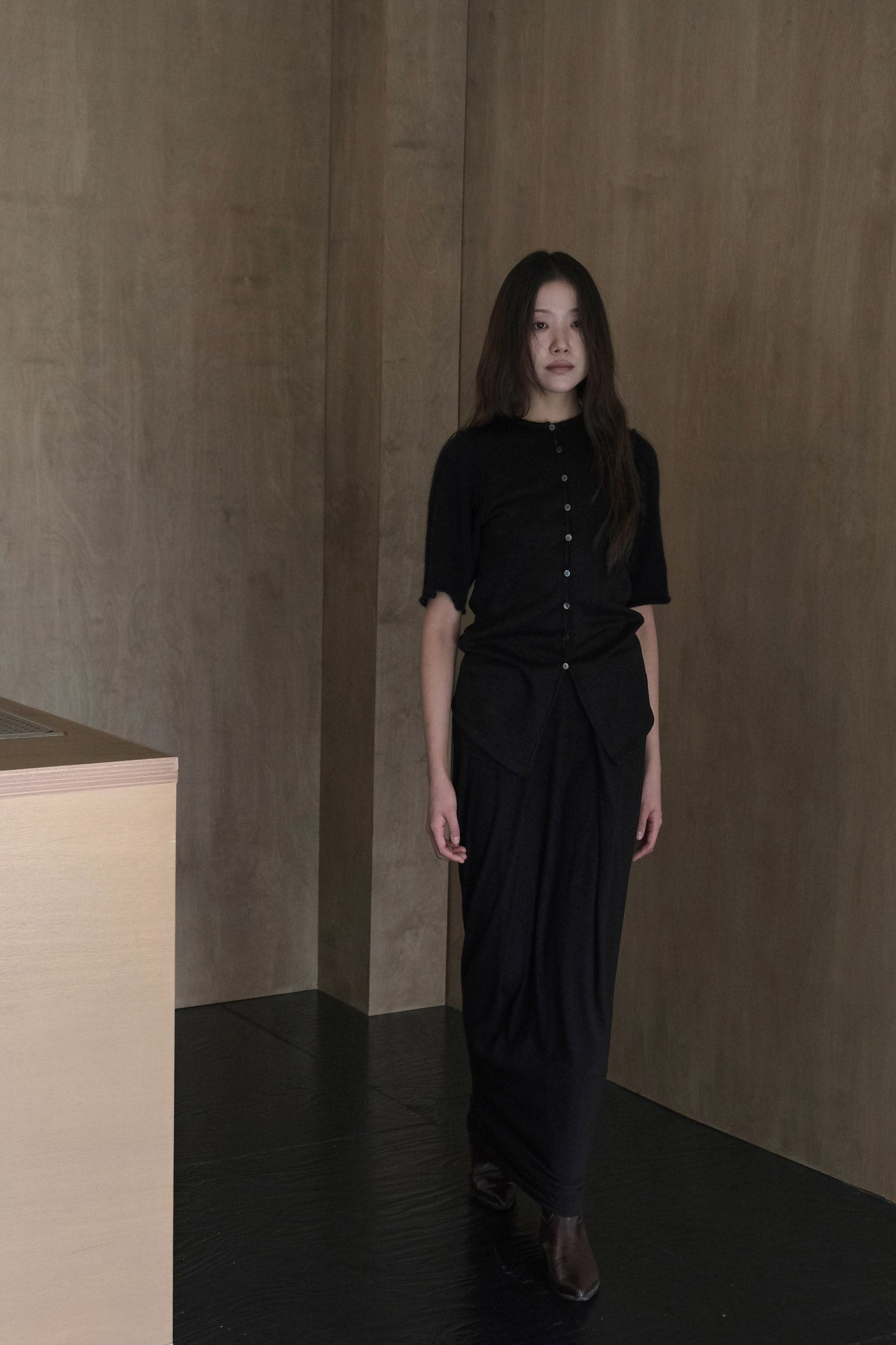 Structure 004 'Ponte Roma Fox-Sleeve Top'