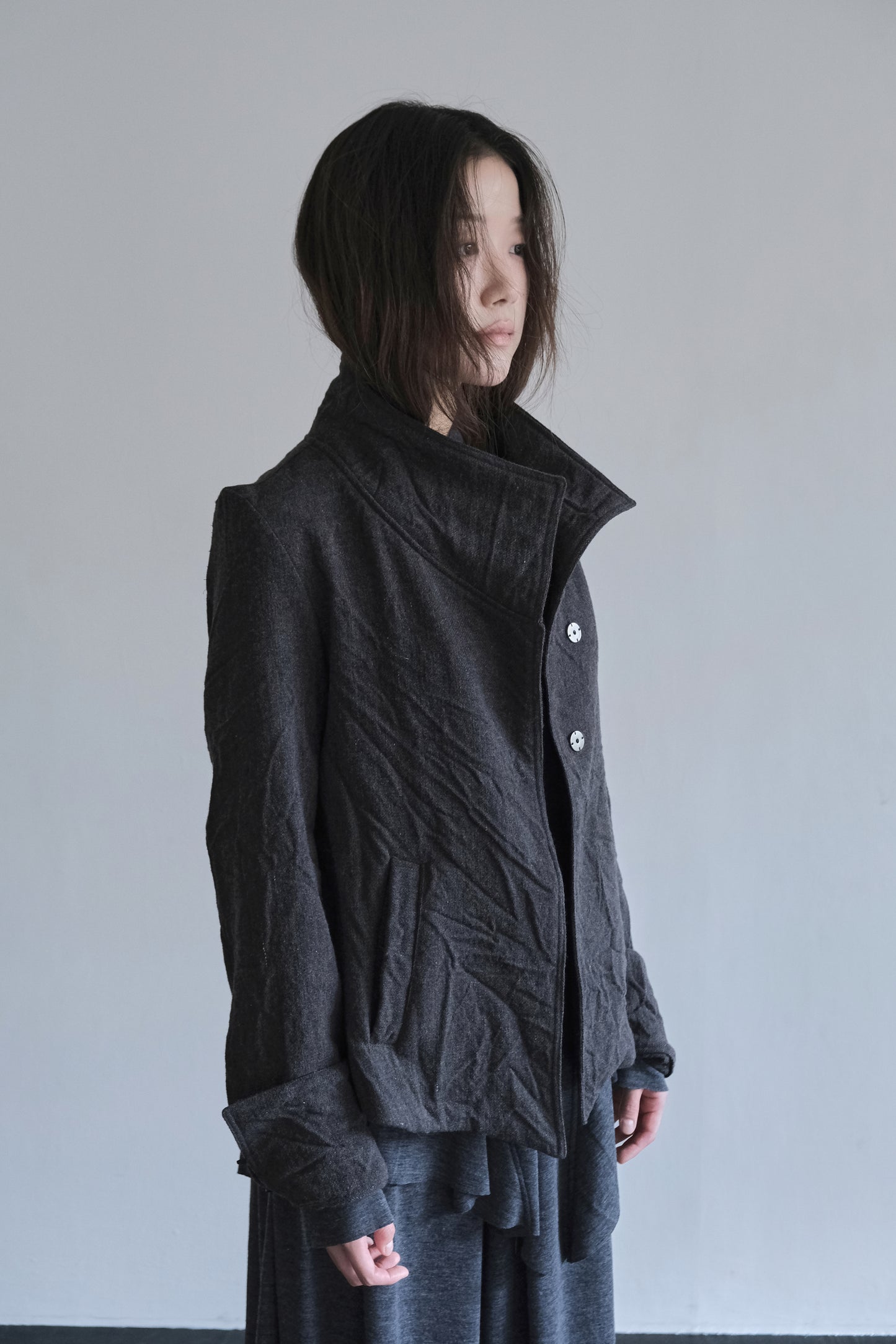 Structure 003 'Crumpled Drape Jacket'